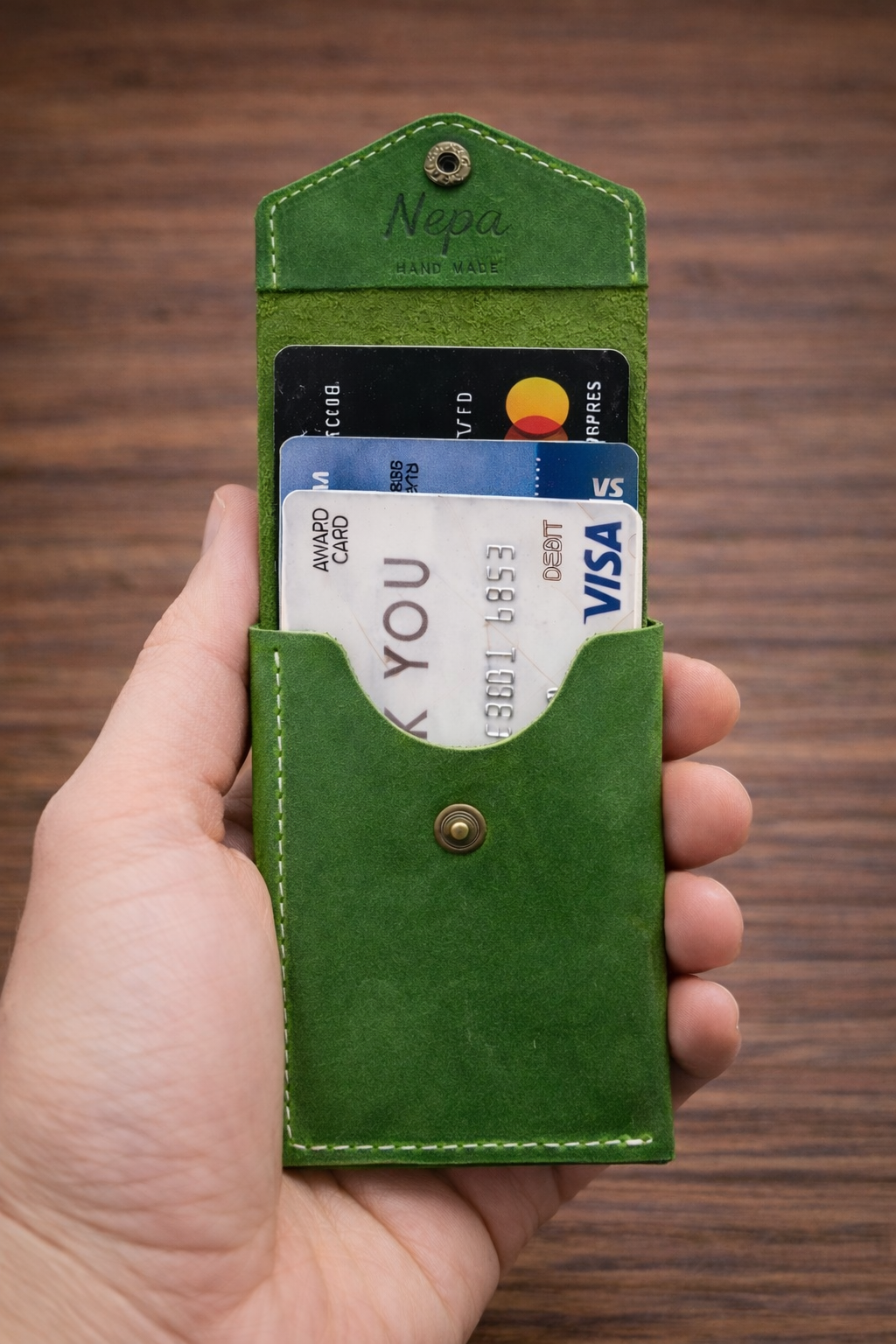 Nepa Slim Leather Card Wallet