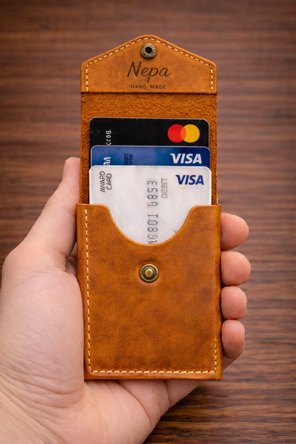 Nepa Slim Leather Card Wallet