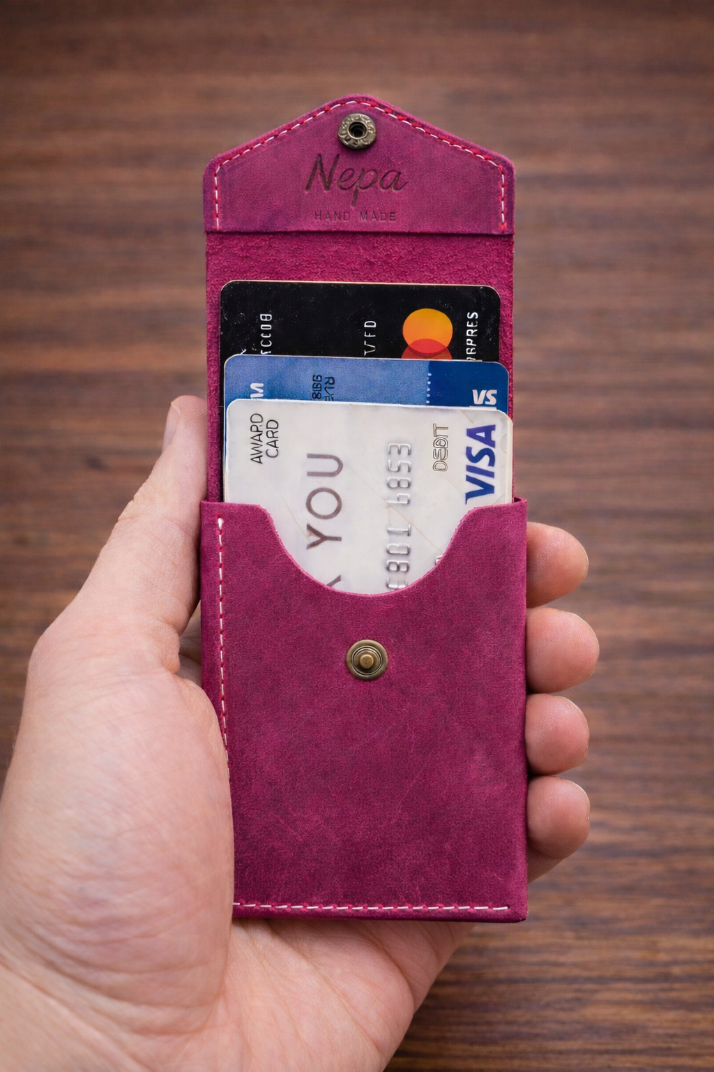 Nepa Slim Leather Card Wallet