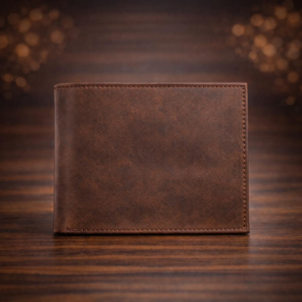 Nepa Classic Leather Bifold Wallet