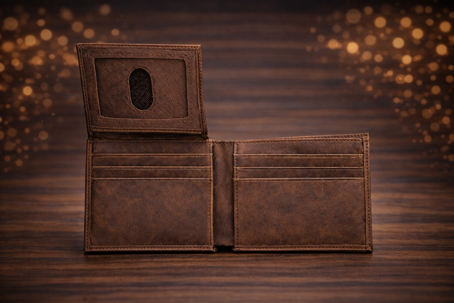 Nepa Classic Leather Bifold Wallet